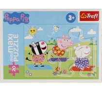 Trefl Puzzle 20el Minimaxi Trefl 21124 UZMANĪGA DIENA