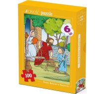 Jedność Puzzle 100 - Ziemassvētki ģimene W Nazarecie