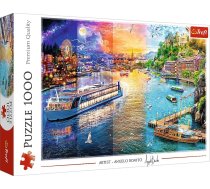 Trefl PUZZLE 1000EL TREFL REJS PO EUROPIE PUD6