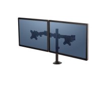 MONITOR ACC ARM DUAL REFLEX/BLACK 8502601 FELLOWES