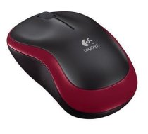 MOUSE USB OPTICAL CORDL. M185/RED 910-002240 LOGITECH