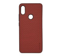 Aizmugurējais Vāciņš Evelatus Samsung Galaxy A6 2018 Tpu Case 1 With Metāls Plate (possible To Use With Magnēts Car Holder) Red