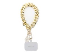 Aizmugurējais vāciņš Guess - Guess Universal Hand Strap 4G Charm Gold