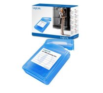 Cieto Disku Korpuss Logilink  3,5" Hdd Protection Box For 1 Hdd, Blue