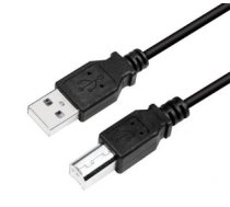 Kabelis Logilink  CU0007B USB 2.0 cable 2 m, USB 2.0 B (male), USB 2.0 A (male)