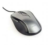 Datora pele Gembird  MOUSE USB OPTICAL BLACK/GREY/MUS-6B-01-BG