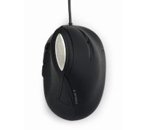 Datora pele Gembird  MOUSE USB OPTICAL SPACEGREY/ERGONOMIC MUS-ERGO-03