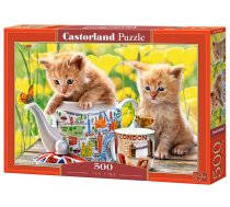 PUZZLE 500EL CASTORLAND TEA TIME KITTENS PUD16