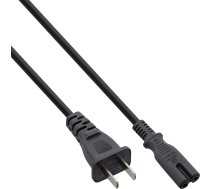 Kabelis Barošanas Inline Inline® Power Cable China Plug To Euro8 Iec-c7, Black, 1.8m