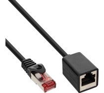 InLine InLine® Patch Cable Extension S/FTP PiMF Cat.6 250MHz copper halogen free black 0,5m