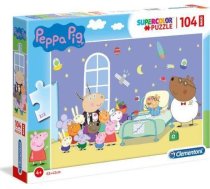 Clementoni Puzzle 104el Maxi Cūciņa Peppa 23735