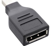 Adapteris Av Inline Displayport Mini - Displayport Melns (17196b)