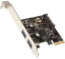 Kontrolieris Inline Pcie 2.0 X1 - 2x Usb 3.0 (76666l)