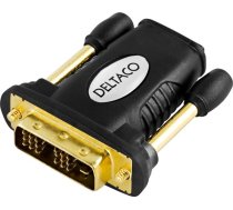 Adapteris Av Deltaco Hdmi - Dvi-d Melns