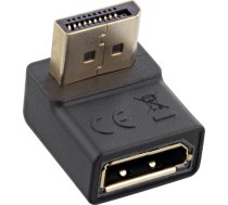 Adapteris Av Inline Inline® Displayport Adaptor, Displayport Male/female Downward Angled