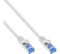 InLine InLine® Patch cable, Cat.6A, S/FTP, TPE flexible, white, 0.5m