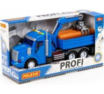 Polesie Polesie 96135 "profi", Auto Burtowy Z Podnośnikiem Inercyjny, Ar Gaismu Un Skaņu, Debeszils Kastītē