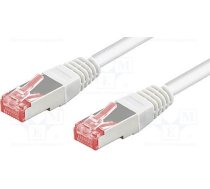 Goobay Goobay Cat 6 Patchkabel S/ftp (pimf) balts 0.5 M