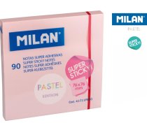 Milan Līmlapiņas Rozā Milan Super Sticky Pastel 76 X 76, 90 gab.