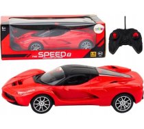 Leantoys Auto Sporta Radiovadāms Auto Rc 1:16 Sarkans