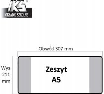 Iks Piezīmju Grāmatiņas Vāks Do Nut Augstums. 152mm X Obw. 435mm P25 Iks  Cena Par 1gab