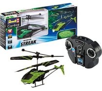 Revell Revell Control 23829 Rc Helicopter Streak, Ar Efektu świecącym W Ciemności Radiovadāms Helikopters, Zaļš