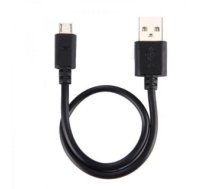 Kabelis Evelatus Universal Charging Cable Micro Usb 30cm Blisteris Black