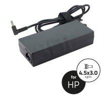 Barošanas avots Qoltec 50051.65w.hp Portatīvajam Datoram Hp (19,5 V; 3,33 A; 65w; 4.5 Mm X 3 Mm)