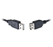 Extension cord l USB 2.0 l  type AM-AF l 1.8m black