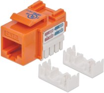 Intellinet Network Solutions Modulis Keystone Cat.6, Utp, Rj45, Piestiprināts, Oranžs (210775)