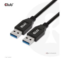 Kabelis Usb Club 3d Club3d Cac-1409 Kabelis Usb Usb 3.2 Gen 2 (3.1 Gen 2) 0,5 M Usb A Melns