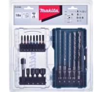 Komplekts Instrumentu Makita Komplekts Piederumu 18gab E-07026 Makita