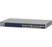 Switch Netgear Netgear Gs728tpp Zarządzany L2/l3/l4 Gigabit Ethernet (10/100/1000) Obsługa Poe Pelēks