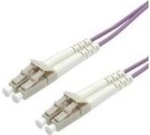 Roline ROLINE LWL- Cable 50/125µm OM4, LC/LC, violet 0,5m (21.15.8750)