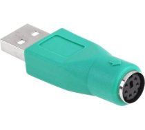 Adapteris Usb Usb - Ps/2 Zaļš  (zla0502-1)