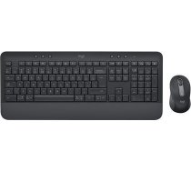 Tastatūra + Pele Logitech Signature Mk650 Combo For Business Wireless + Bluetooth (920-010994)