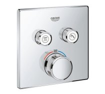 Grohtherm SmartControl dušas termostata virsapmetuma daļa, 2 režīmi, hroms