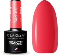 Claresa Soak Off Uv/led Red Laka Hibrīda 400 5g