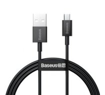 Kabelis Baseus  Baseus Superior cable USB - micro USB for fast charging 2A 1m black (CAMYS-01)