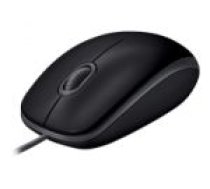 Datora pele Logitech  LOGI B110 Silent - BLACK - EMEA - OEM