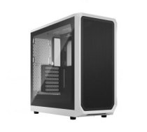 Datoru korpusi Fractal Design  Focus 2 White TG Clear Tint, Midi Tower, Power supply included No