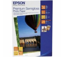 Biroja piederumi EPSON  Premium Semigloss Photo Paper 10x15cm, 251g/m2, 50 sheets