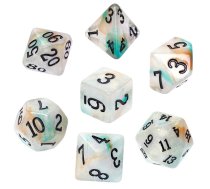 REBEL RPG Dice Set - Acrylic - Gold Ore