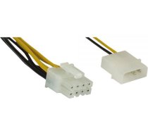 Inline Molex - Atx/eps 8-pin, 0.3m, Dzeltens (26630)