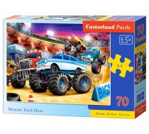 PUZZLE 70EL CASTORLAND MONSTER TRUCK SHOW PUD16