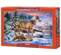 PUZZLE 500EL CASTORLAND WOLFISH WONDERLAND PUD16