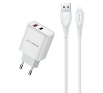 Charger GaN PD81L 22,5W Lightning Cable USB+USB