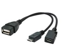 CABLE USB OTG AF +MICRO BF TO/MICRO BM A-OTG-AFBM-04 GEMBIRD