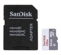 MEMORY MICRO SDXC 64GB UHS-I/W/A SDSQUNR-064G-GN6TA SANDISK