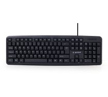 Tastatūra Gembird Kb-u-103 (usb 2.0; (us); Krāsa Melns)